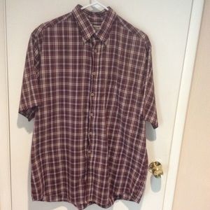 Weekends Only, s/s button down casual shirt.  L.